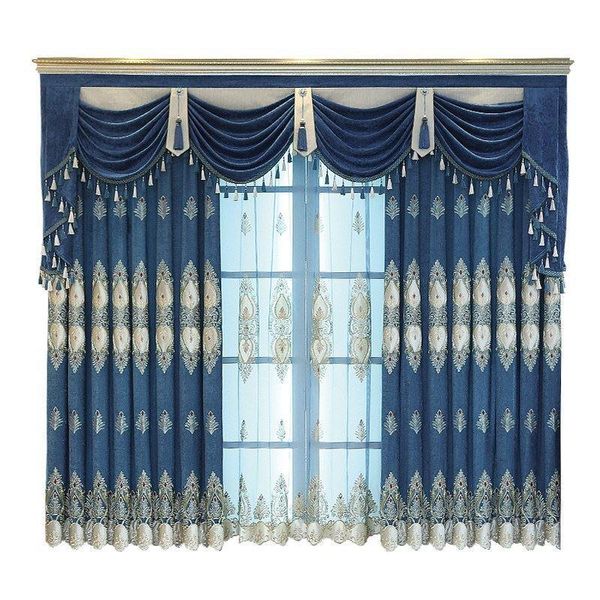 curtain & drapes european-american high-end luxury for villa living room bedroom floor-to-ceiling chenille embroidered curtains screen custo
curtain & drapes european-american high-end luxury for villa living room bedroom floor-to-ceiling chenille embroidered curtains screen custo