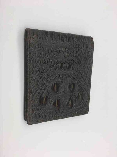 long purse men wallet business mens genuine leather solid wallets, Red;black
