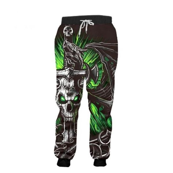 men's pants 6xl large size sweatpants men cool print green skull horn 3d jogger casual hip hop streetwear full length trousers, Black
men's pants 6xl large size sweatpants men cool print green skull horn 3d jogger casual hip hop streetwear full length trousers, Black