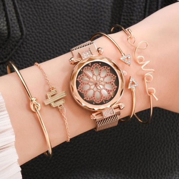 wristwatches luxury watches for women set magnetic band bangle bracelet dress quartz clock ladies wrist watch gift relogio feminino, Slivery;brown
wristwatches luxury watches for women set magnetic band bangle bracelet dress quartz clock ladies wrist watch gift relogio feminino, Slivery;brown
