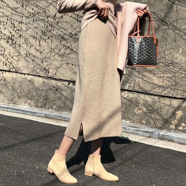 pregnant women a skirt 2021 autumn and winter style fashion mom versatile knitted mid-length maternity dresses, White
pregnant women a skirt 2021 autumn and winter style fashion mom versatile knitted mid-length maternity dresses, White