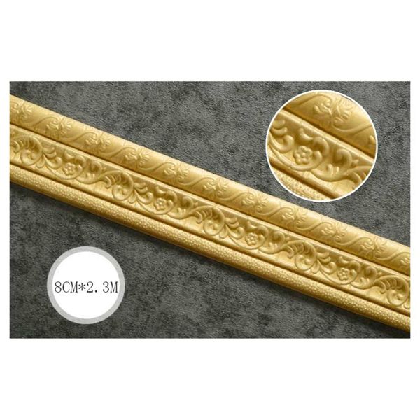 window stickers waistline self-adhesive waterproof 3d decorative border edge strip sticker anti-collision edging wall pe foam 8*230cm
window stickers waistline self-adhesive waterproof 3d decorative border edge strip sticker anti-collision edging wall pe foam 8*230cm