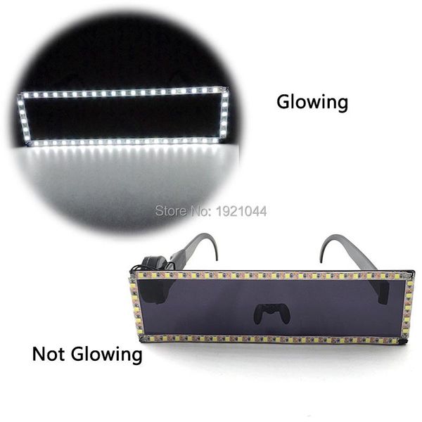 led dj glasses powered by button battery glowing luminous 6 lighting choice carnival party supplies decoration
led dj glasses powered by button battery glowing luminous 6 lighting choice carnival party supplies decoration