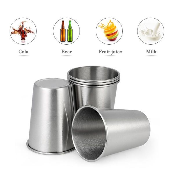mugs 5pcs/set beer cup 304 stainless steel wine unbreakable kid's drinking pint cups drinkware
mugs 5pcs/set beer cup 304 stainless steel wine unbreakable kid's drinking pint cups drinkware