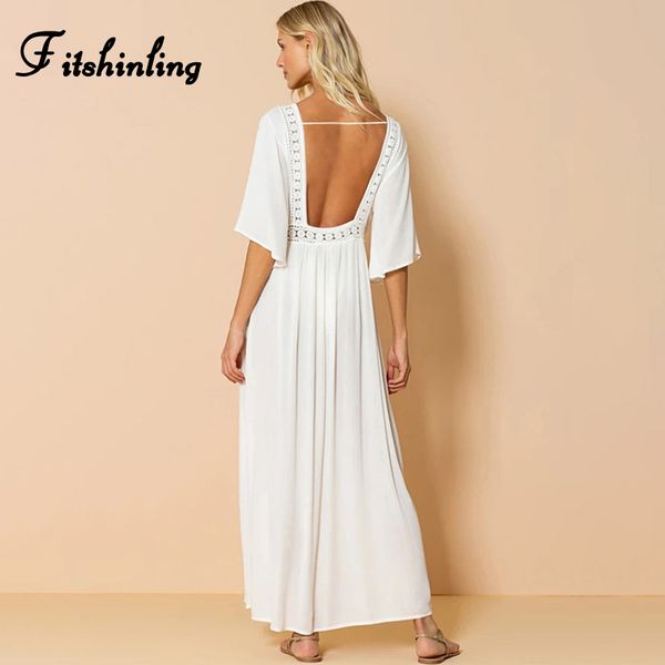 fitshinling bohemian baless beach kimono women lace splice holiday bikini cover-up slim white long cardigan outing sale
fitshinling bohemian baless beach kimono women lace splice holiday bikini cover-up slim white long cardigan outing sale