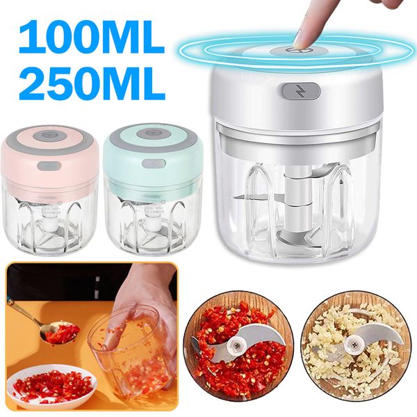 100/250ml mini electric garlic masher chopper cutter ginger masher machine for kitchen food crusher chili vegetable usb charging
100/250ml mini electric garlic masher chopper cutter ginger masher machine for kitchen food crusher chili vegetable usb charging