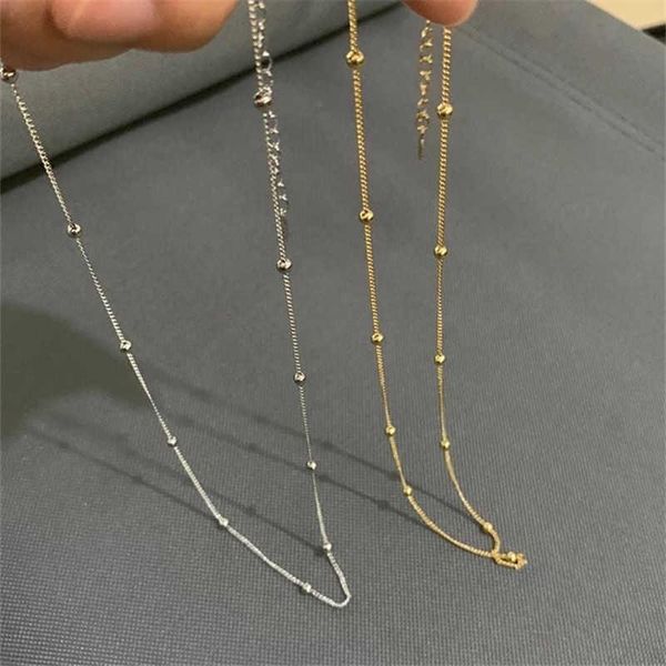 chains silver sterling link round chain granules charm pendants necklace for women girls jewels affirmation dz637
chains silver sterling link round chain granules charm pendants necklace for women girls jewels affirmation dz637