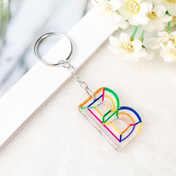keychains 1pc women 26 acrylic rainbow words handbag english letter keyring charms, Silver
keychains 1pc women 26 acrylic rainbow words handbag english letter keyring charms, Silver