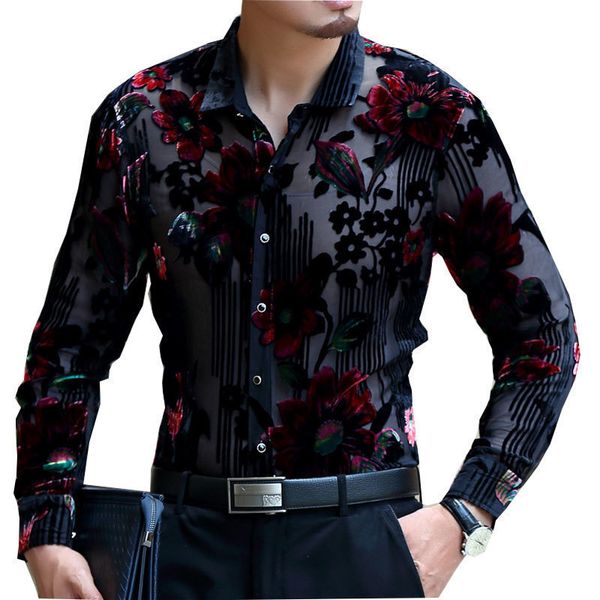 men's casual shirts camisa frolal transparente masculina, camisa de casamento com renda 4xl para festa em clube e baile, luxo, 0e8i, White;black
men's casual shirts camisa frolal transparente masculina, camisa de casamento com renda 4xl para festa em clube e baile, luxo, 0e8i, White;black