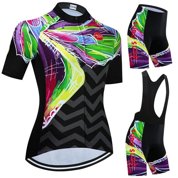 women's cycling jersey set road bike shirts short sleeve breathable riding clothing with 20d padded bib shorts purple green black, Black;red
women's cycling jersey set road bike shirts short sleeve breathable riding clothing with 20d padded bib shorts purple green black, Black;red