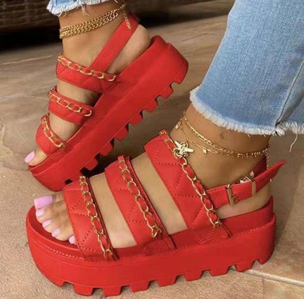 2021 summer women sandals ladies sandal comfortable flat open toe beach shoes woman chain footwear outdoor vacation plus size 43, Black
2021 summer women sandals ladies sandal comfortable flat open toe beach shoes woman chain footwear outdoor vacation plus size 43, Black