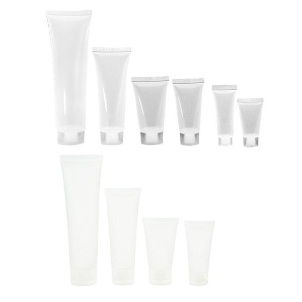 5/10/20/30/50/100ml travel portable empty tube clear squeezed cosmetic container cream lotion plastic bottle with flip/screw cap storage bot
5/10/20/30/50/100ml travel portable empty tube clear squeezed cosmetic container cream lotion plastic bottle with flip/screw cap storage bot