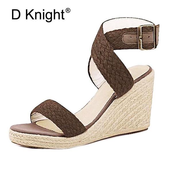 summer women gladiator cross buckle sandals platform bohemia peep toe high heels wedges cozy woman shoes plus size 35-41, Black
summer women gladiator cross buckle sandals platform bohemia peep toe high heels wedges cozy woman shoes plus size 35-41, Black