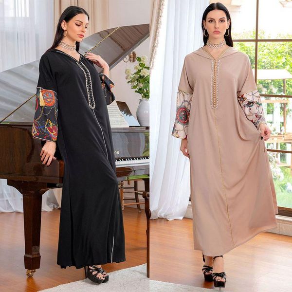 ethnic clothing women diamond robe hooded tassel maxi dresses islamic ramadan turkish muslim party evening dress long sleeve plus size, Red
ethnic clothing women diamond robe hooded tassel maxi dresses islamic ramadan turkish muslim party evening dress long sleeve plus size, Red