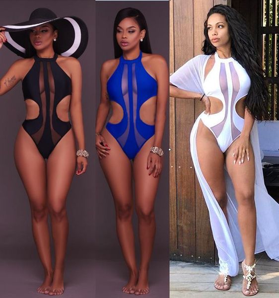women swimwear one piece swimsuit 2021 mesh swim wear high neck bathing suit black beach women's jumpsuits & rompers, Black;white
women swimwear one piece swimsuit 2021 mesh swim wear high neck bathing suit black beach women's jumpsuits & rompers, Black;white