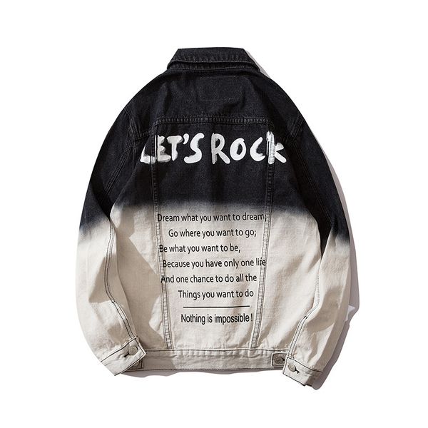 men's jackets japanese retro style with gradient, men's clothing, jean jacket, hip hop, loose collar and letterhead print frxv, Black;brown
men's jackets japanese retro style with gradient, men's clothing, jean jacket, hip hop, loose collar and letterhead print frxv, Black;brown