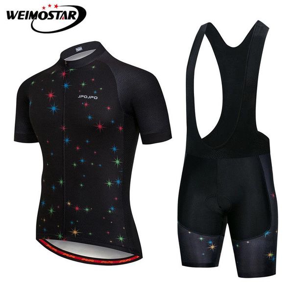 racing sets weimostar 2021 summer cycling jersey set men team bicycle clothing downhill mtb bike suit ropa ciclismo, Black;blue
racing sets weimostar 2021 summer cycling jersey set men team bicycle clothing downhill mtb bike suit ropa ciclismo, Black;blue