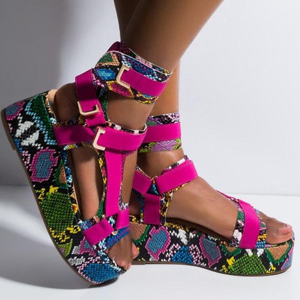 big size 35-42 luxury ladies platform colorful wedges gladiator women sandals shoes woman party summer, Black
big size 35-42 luxury ladies platform colorful wedges gladiator women sandals shoes woman party summer, Black