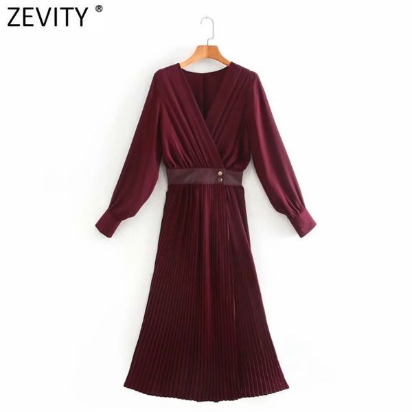 spring women elegant cross v neck solid color casual slim pleated midi dress female waist pu buttons vestidos ds4952 210420, Black;gray
spring women elegant cross v neck solid color casual slim pleated midi dress female waist pu buttons vestidos ds4952 210420, Black;gray
