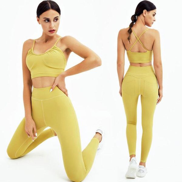 yoga outfit sports suits seamless set women fitness clothing sportswear woman gym leggings padded push-up strappy bra
yoga outfit sports suits seamless set women fitness clothing sportswear woman gym leggings padded push-up strappy bra