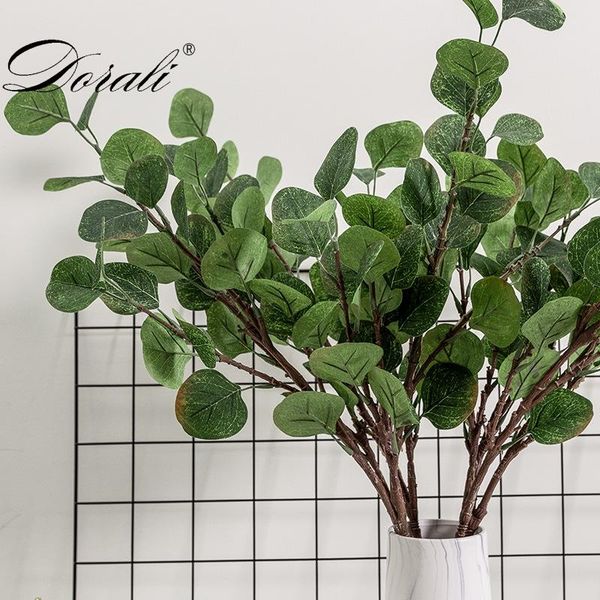 artificial silk eucalyptus pulp money leaf wedding cross-border el christmas home decor green plant wall material leaves decorative flowers
artificial silk eucalyptus pulp money leaf wedding cross-border el christmas home decor green plant wall material leaves decorative flowers