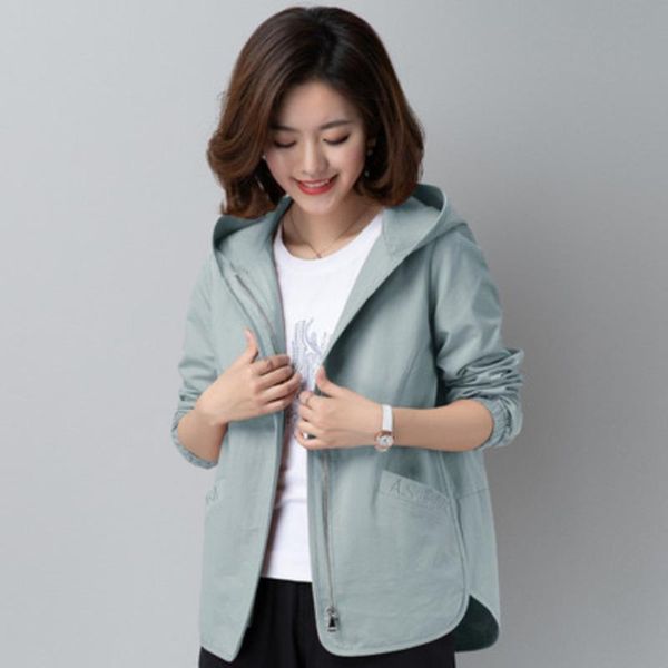 women's jackets 2021 casual embroidered temperament hooded jacket zipper spring autumn fashion blouse two seasons comfortable all-match, Black;brown
women's jackets 2021 casual embroidered temperament hooded jacket zipper spring autumn fashion blouse two seasons comfortable all-match, Black;brown
