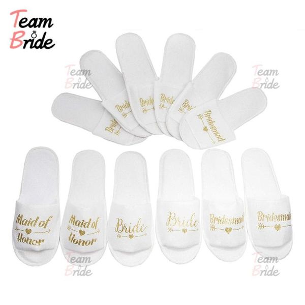 party decoration 6 pair team bride to be one-time wedding bridesmaid soft slippers hen supplies gift
party decoration 6 pair team bride to be one-time wedding bridesmaid soft slippers hen supplies gift