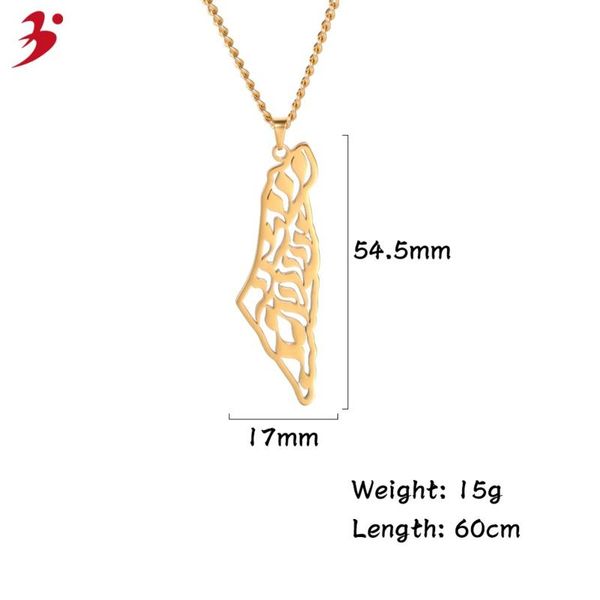 pendant necklaces real gold plated israel and palestine map flag necklace trendy women stainless steel country jewelry gifts for men, Silver
pendant necklaces real gold plated israel and palestine map flag necklace trendy women stainless steel country jewelry gifts for men, Silver