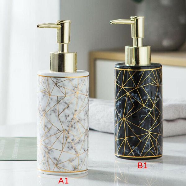 liquid soap dispenser 1pc stylish marble ceramic lotion shampoo container pump bottle home bathroom decoration
liquid soap dispenser 1pc stylish marble ceramic lotion shampoo container pump bottle home bathroom decoration