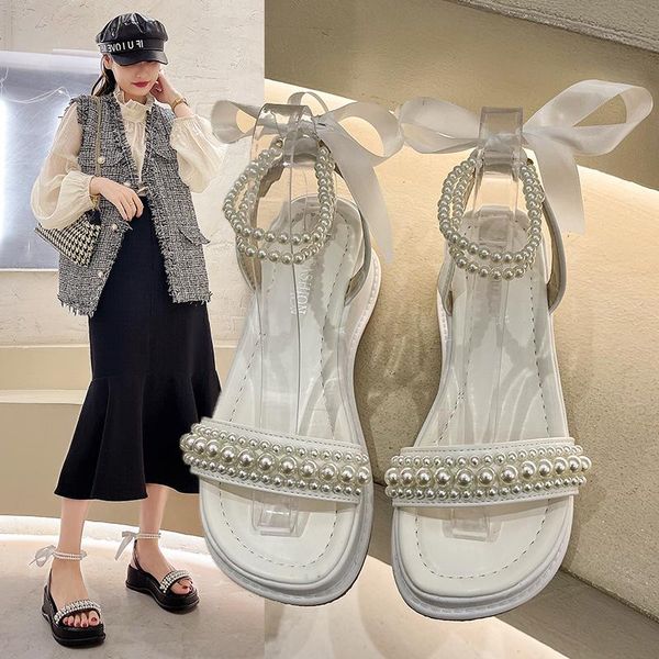sandals pure color waterproof women's summer styles fashion leisure all-match comfortable toothy, Black
sandals pure color waterproof women's summer styles fashion leisure all-match comfortable toothy, Black