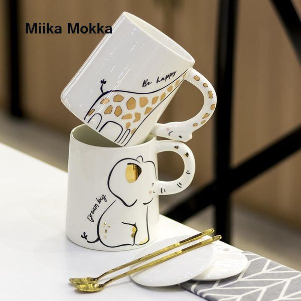 mugs african animal ceramic mug 401-500ml creactive elephant giraffe cartoon personality water cup white coffee milk
mugs african animal ceramic mug 401-500ml creactive elephant giraffe cartoon personality water cup white coffee milk