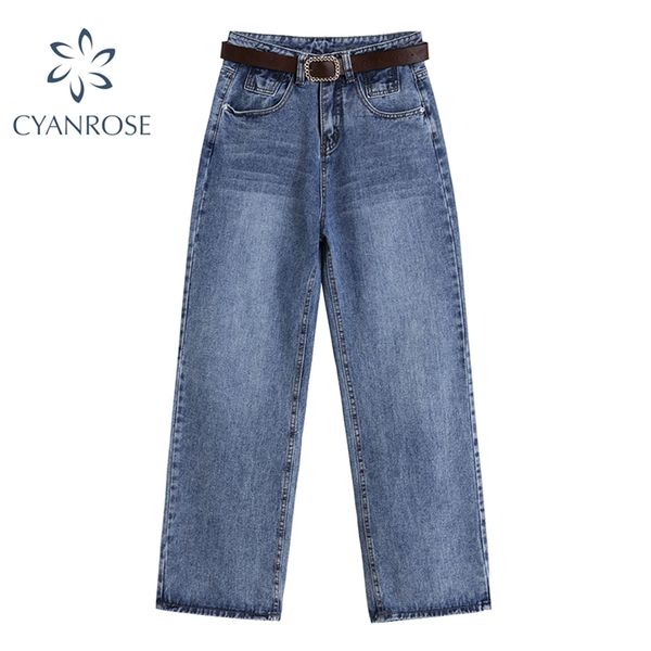 summer korean high waist jeans women streetwear solid with belt straight pants fashion harajuku loose casual denim trousers 210430, Blue
summer korean high waist jeans women streetwear solid with belt straight pants fashion harajuku loose casual denim trousers 210430, Blue