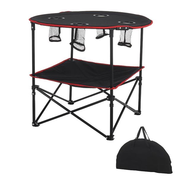 camp furniture folding table with 4 cup holders carry bag for travel camping beach backpacking outdoor desk
camp furniture folding table with 4 cup holders carry bag for travel camping beach backpacking outdoor desk