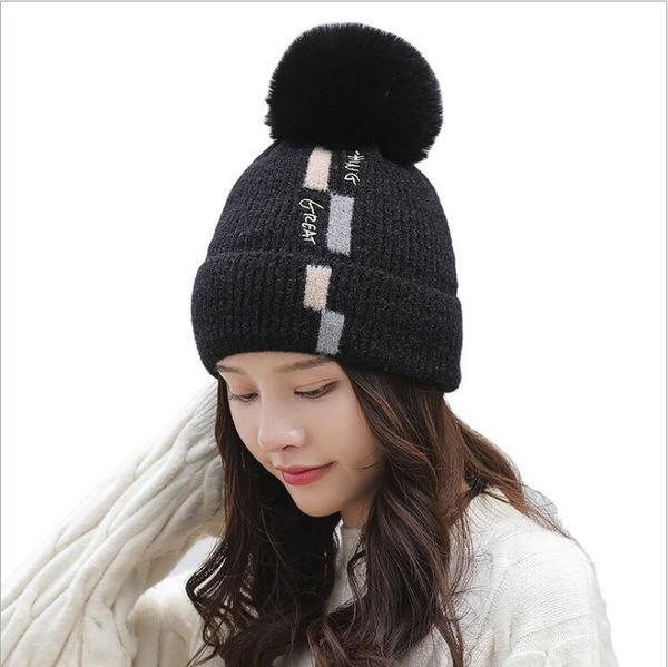 winter women's simple new woolen hats caps gszm022a fashion warm knit hat trendy student pullover cap, Blue;gray
winter women's simple new woolen hats caps gszm022a fashion warm knit hat trendy student pullover cap, Blue;gray