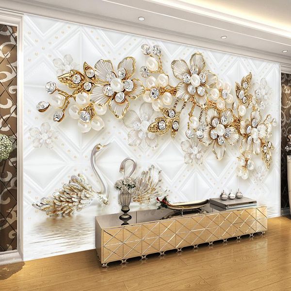 custom any size 3d mural wallpaper european style crystal flower po wall painting living room theme el luxury decor wallpapers
custom any size 3d mural wallpaper european style crystal flower po wall painting living room theme el luxury decor wallpapers