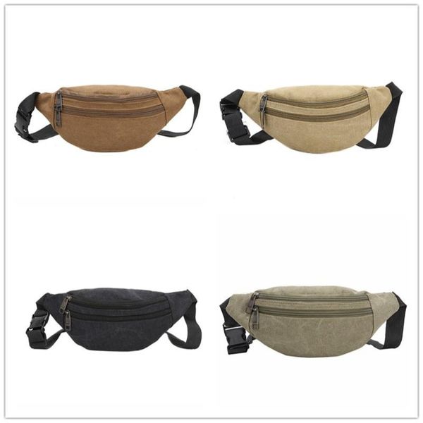 men's canvas fashion waist bag women's sports multifunctional messenger cross border customized large capacity bags
men's canvas fashion waist bag women's sports multifunctional messenger cross border customized large capacity bags