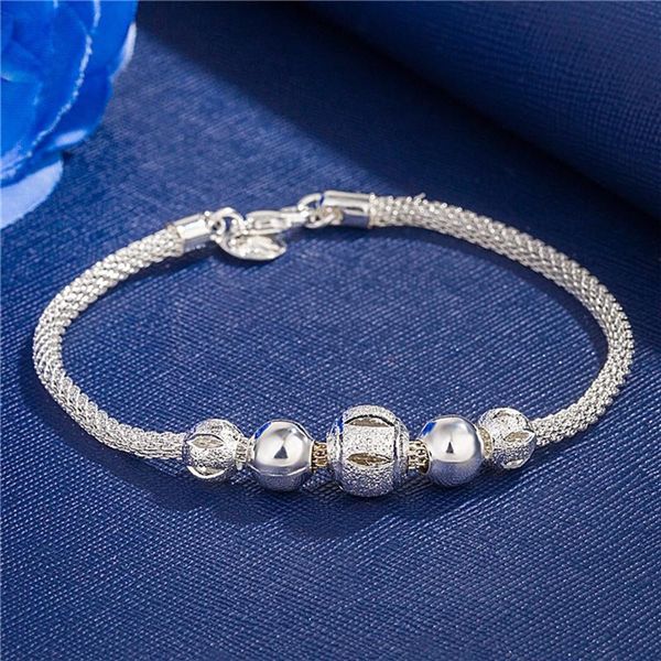charm bracelet silver plated bangle chain with good fortune bead for women girlfriend gift jewelry jsl080 bracelets, Golden;silver
charm bracelet silver plated bangle chain with good fortune bead for women girlfriend gift jewelry jsl080 bracelets, Golden;silver