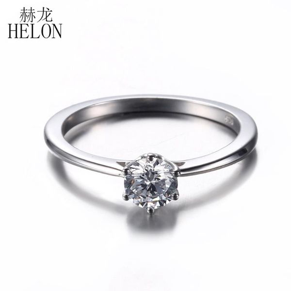 cluster rings helon sterling silver 925 solitaire 5mm round h-g 0.5ct moissanite engagement wedding ring party women's trendy fine jewe, Golden;silver
cluster rings helon sterling silver 925 solitaire 5mm round h-g 0.5ct moissanite engagement wedding ring party women's trendy fine jewe, Golden;silver