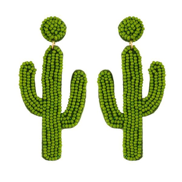 dangle & chandelier personality creative stud ear cactus rice bead earrings fashion drop, Silver
dangle & chandelier personality creative stud ear cactus rice bead earrings fashion drop, Silver