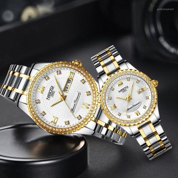 simple luxury couple watches for lovers fashion causal stainless steel quartz wristwatch women & men gift wristwatches, Slivery;brown
simple luxury couple watches for lovers fashion causal stainless steel quartz wristwatch women & men gift wristwatches, Slivery;brown