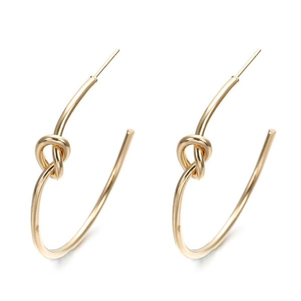 hoop & huggie 2021 unique knotted earrings for women simple cute round earring jewelry gifts, Golden;silver
hoop & huggie 2021 unique knotted earrings for women simple cute round earring jewelry gifts, Golden;silver