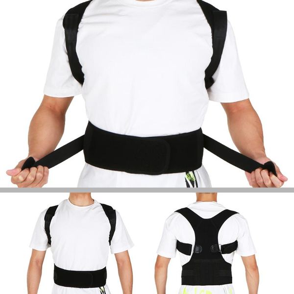 magnetic therapy back support belt posture corrector brace shoulder spine men women correction, Black;blue
magnetic therapy back support belt posture corrector brace shoulder spine men women correction, Black;blue