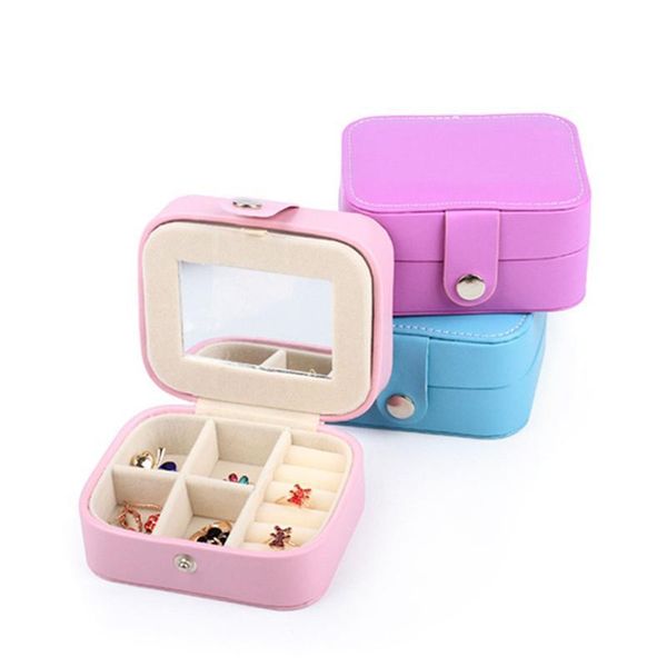 storage boxes & bins girl's jewelry pu case with mirror portable travel wedding princess necklace box organizer a button
storage boxes & bins girl's jewelry pu case with mirror portable travel wedding princess necklace box organizer a button