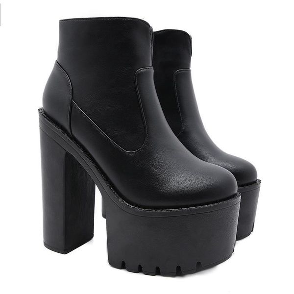boots fashion motorcycle women leather spring autumn heels shoes zipper black ankle woman lacing 35-42 4r99
boots fashion motorcycle women leather spring autumn heels shoes zipper black ankle woman lacing 35-42 4r99