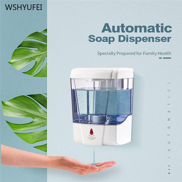 battery powered 700ml wall-mount automatic ir sensor soap dispenser touch-lotion pump bathroom wash supplies outdoor gadgets
battery powered 700ml wall-mount automatic ir sensor soap dispenser touch-lotion pump bathroom wash supplies outdoor gadgets