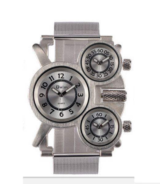 oulm brand large dial quartz military mens watch accurate travel time scratch resistant watch comfortable atmospphere masculine wristwatches, Slivery;brown
oulm brand large dial quartz military mens watch accurate travel time scratch resistant watch comfortable atmospphere masculine wristwatches, Slivery;brown