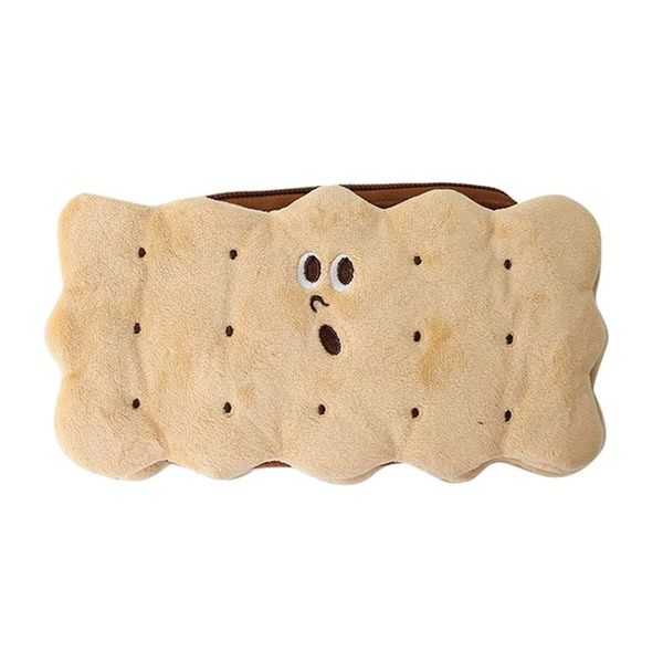 pencil bags biscuit case kawaii stationery trousse large capacity plush cute pen for kids school
pencil bags biscuit case kawaii stationery trousse large capacity plush cute pen for kids school