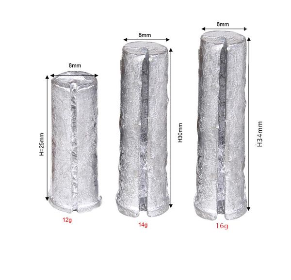 5pcs golf steel iron shaft lead plug weight 12g/14g/16g for .335 .350 .355 .370 diameter 8mm complete set of clubs
5pcs golf steel iron shaft lead plug weight 12g/14g/16g for .335 .350 .355 .370 diameter 8mm complete set of clubs