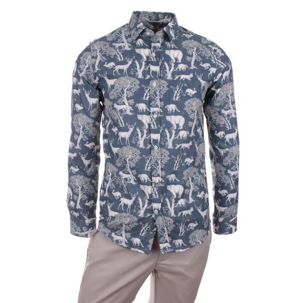 gentilbay men's animals nature jungles printed white slimfit long-sleeve sport shirt dpd145 dress shirts, White;black
gentilbay men's animals nature jungles printed white slimfit long-sleeve sport shirt dpd145 dress shirts, White;black