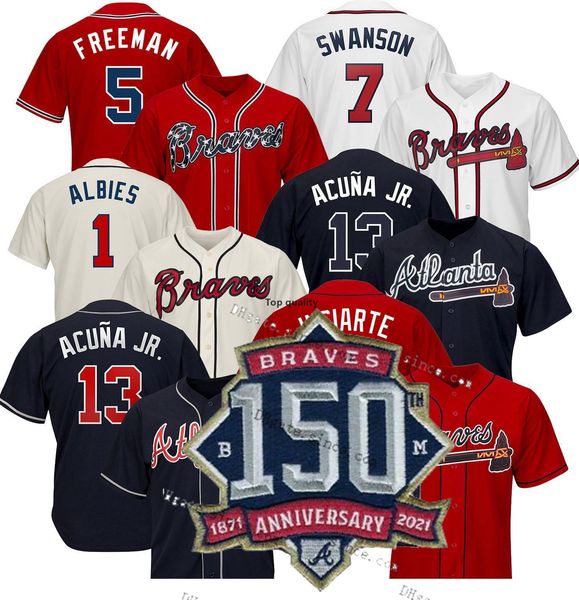 2021 atlanta 20 marcell ozuna jersey 150th freddie an brave 7 dansby swanson 13 ronald acuña jr. 1 ozzie albies soroka baseball jerseys, Blue;black
2021 atlanta 20 marcell ozuna jersey 150th freddie an brave 7 dansby swanson 13 ronald acuña jr. 1 ozzie albies soroka baseball jerseys, Blue;black